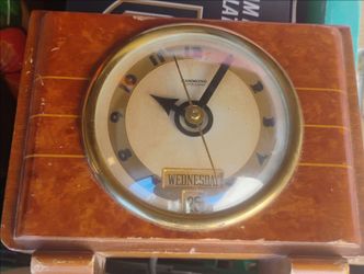 Antique Art Deco Hammond Wood Synchronous Electric Clock