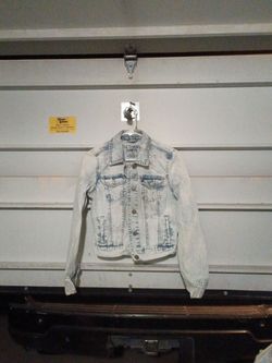Denim women's girls jacket small medium