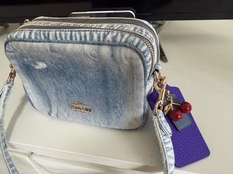 Coach Denim Mini Carey