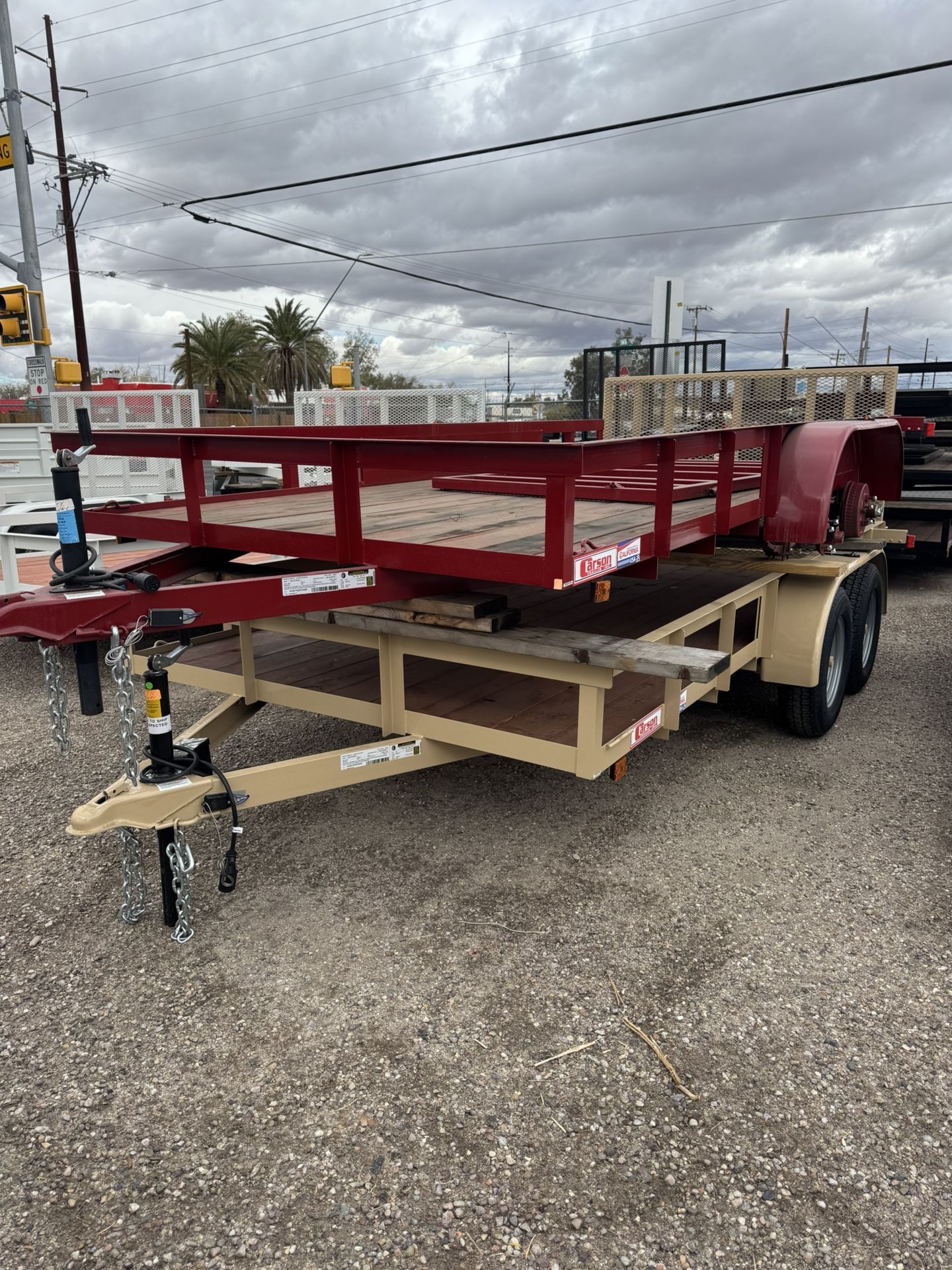 Carson Trailer Utility 77x14-2