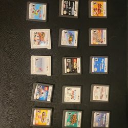 15 DS and 3ds Games 