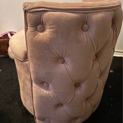 Pink Spin Chair 