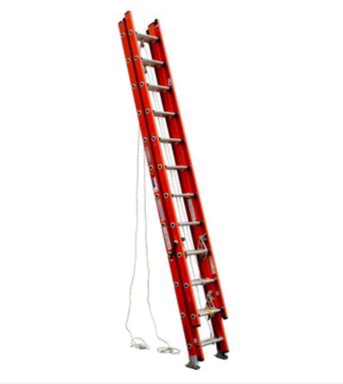 Werner 3‑Section Fiberglass 31 Foot Ladder 