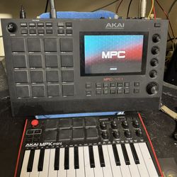 Akai MPC Live 2 Standalone Sampler w MPK Mini 3 Keyboard