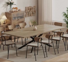 New chairs and table