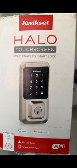 KWIKSET-HALO TOUCHSCREEN SMART LOCK.