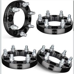 EVIL ENERGY 6x5.5 Wheel Spacers 1 inch Compatible with Chevy 1(contact info removed) Silverado 1500, 6x139.7 mm 6