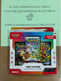 Pokemon First Partner Illustration Collection Series 2 Sealed