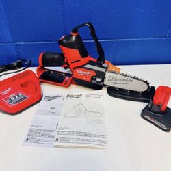 🔥 Milwaukee Fuel 6” Pruning Saw Hatchet  + 5.0 H.O M12 Battery + M12 Charger
