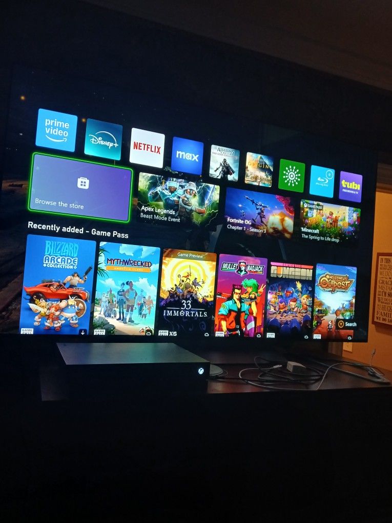 2023 LG C2 120hz/fps Oled 55"