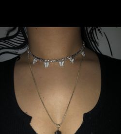 Butterfly necklace NEW