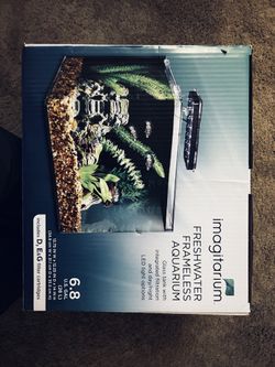 Imagination Freshwater frameless aquarium
