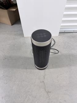 Black Tower Electric Space Heater Floor Desk Auto Shut-off with Remote