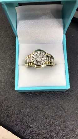 Gold Man Ring 