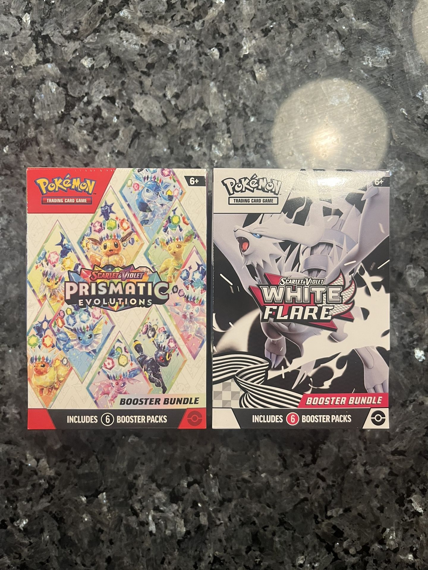 POKEMON TCG Prismatic Evolution & White Flare Booster Bundles