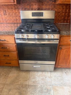 Fridge , microwave ,oven
