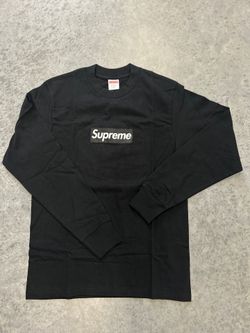 Black Long-sleeve Supreme Tee / Small 