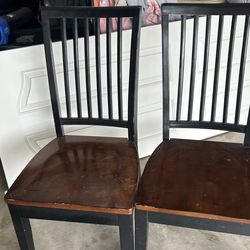 To chairs, good condition