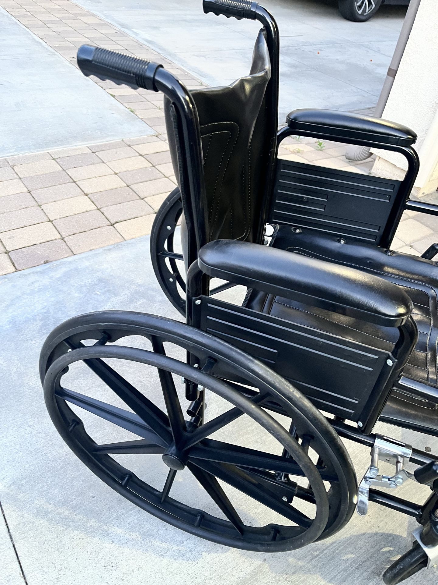 Black wheelchair