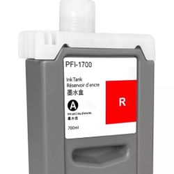 PFI-1700 PFI 1700 Compatible ink cartridges for Canon IPF PRO2000 4000s 6000 RED