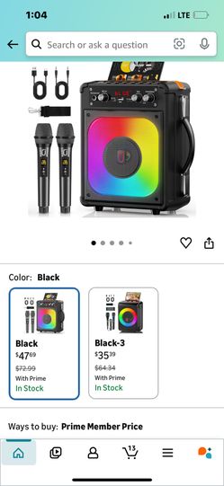 Karaoke machine