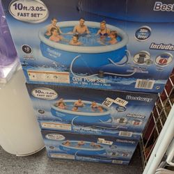 10 Foot Pools With Filter Pisinas Albercas Filtro 10 Pies 