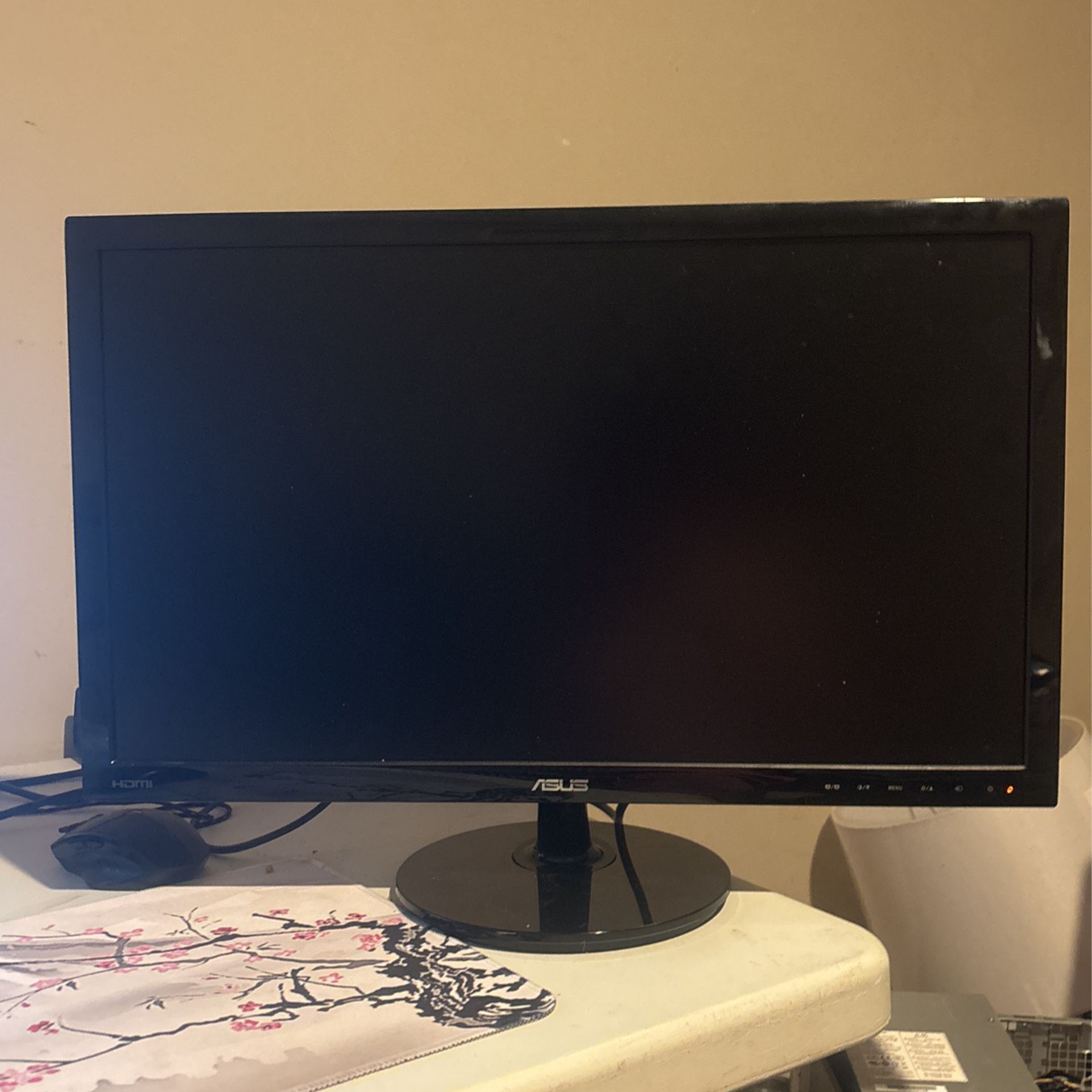 Asus Gaming Monitor With Power Cord 