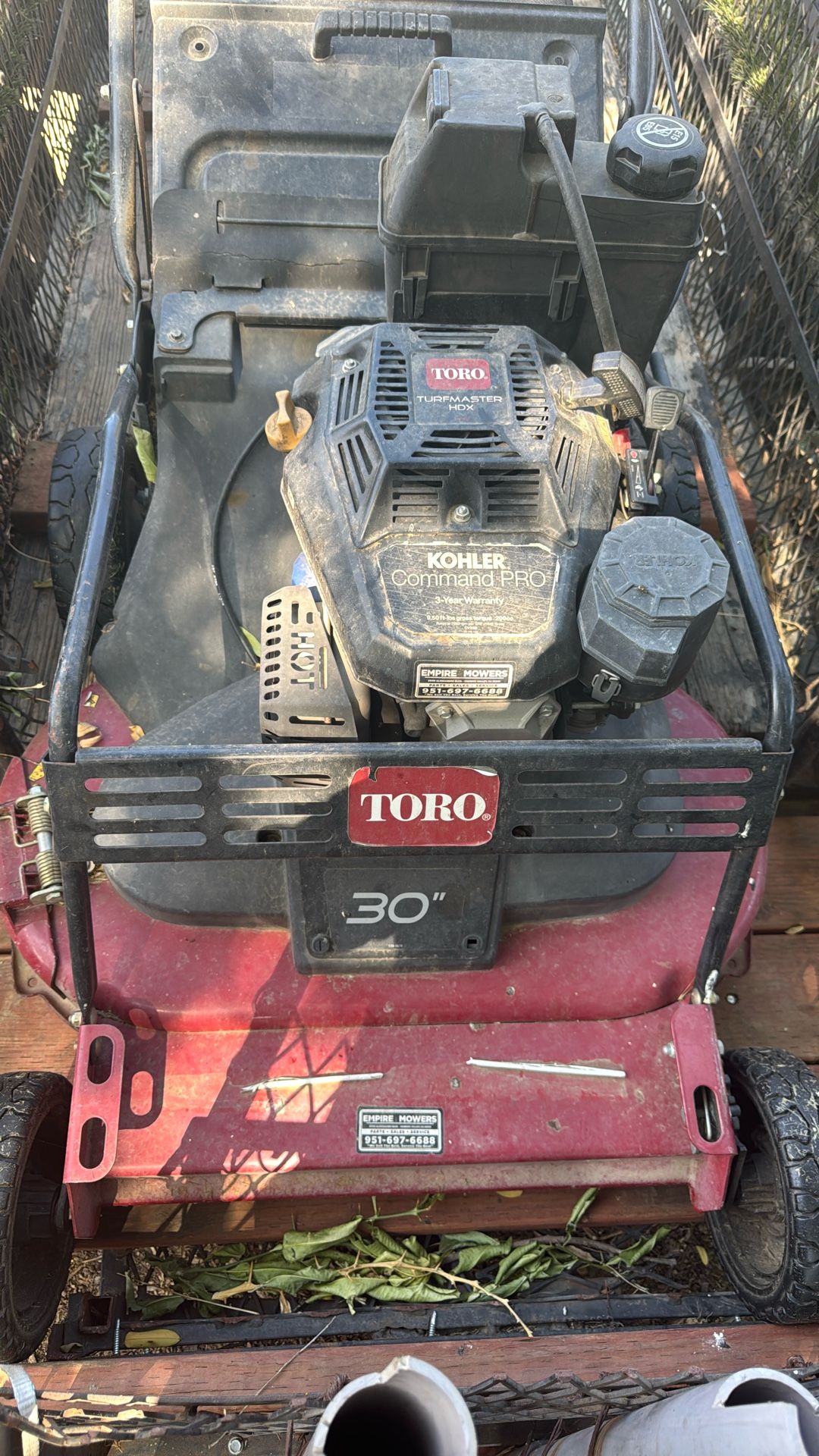 Commercial Mower 30in