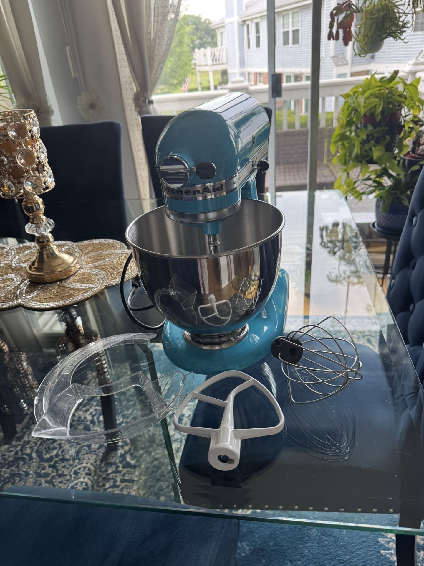 Artisan KitchenAid Mixer Aqua Blue 5Qt