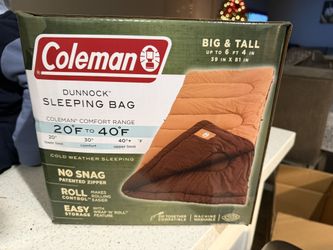 Coleman Big & Tall Sleeping Bag