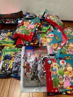 Brand New K’nex and mega blocks blind bags $8 each