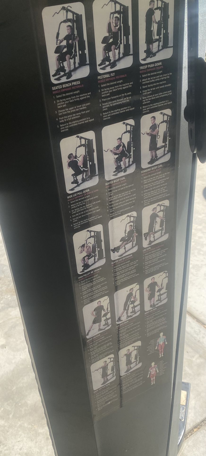 Marcy Classic 150 lb. Stack Gym & Shroud