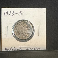 1923 Indian Head Nickel S