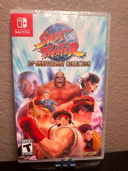 Hey, it’s brand new never been used   $30for Street Fighter 30th Anniversary  has 12 games in one