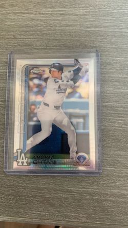 2025 Topps Chrome Prizm Refractor Ohtani card 1