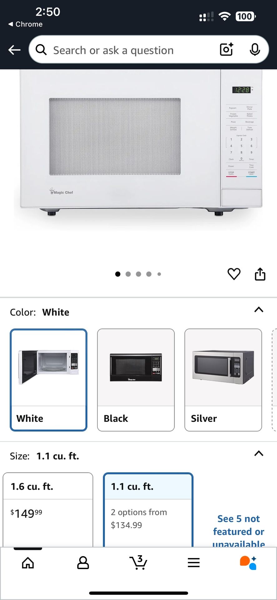 Magic chef Microwave