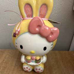 Hello Kitty Easter Bunny Ceramic