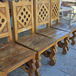 Retro wood furniture - Chairs