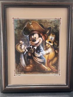 Darren Wilson pirate mickey mouse print