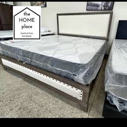 Brand New King Bed Frame with Mattress & Box Spring! Only $399 Ready for Delivery 🚛 