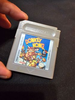 Nintendo gameboy donkey kong