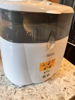 Dr Brown Deluxe Electric Steam Bottle Sterilizer