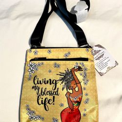 Living My Blessed Life Tote Bag - Shades of Color, LLC - Ethnic  Women of Color