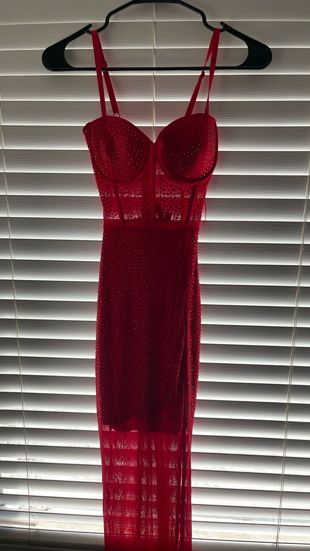 Windsor Red Dress Small