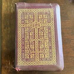 Vintage 1951 Holy Trinity Catholic Bible