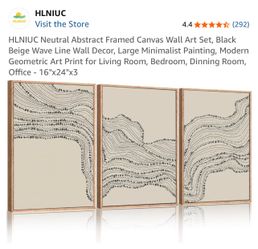 Canvas wall art