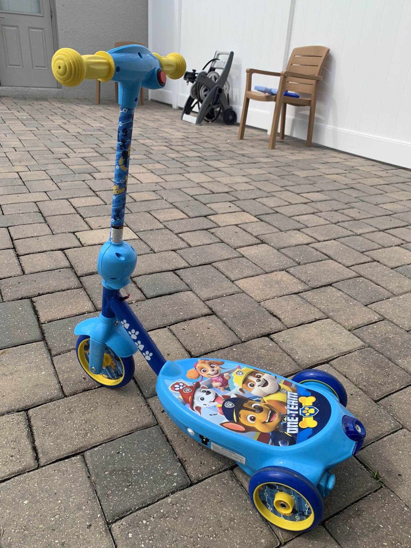 Paw Patrol Electric Scooter With Charger