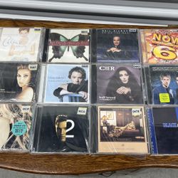 Lot Of 12 Vintage Pop CDs 