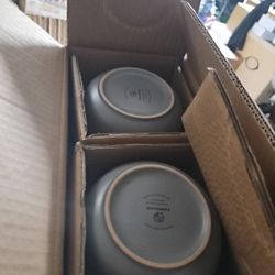 Sets, 12 Pieces Stoneware Speckled Dinnerware Sets