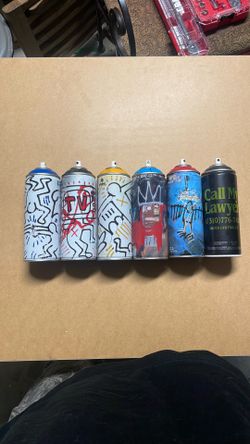 BTS 3 COLOR SET KEITH HARING + Beyond the Streets: Jean-Michel Basquiat Limited Edition Montana MTN